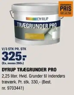Stark Dyrup Trægrunder Pro 2,25 Liter tilbud