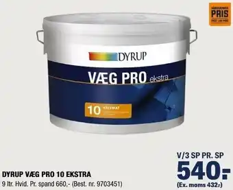 Stark Dyrup Væg Pro 10 Ekstra 9 Liter tilbud