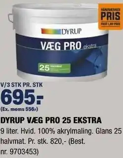 Stark Dyrup Væg Pro 25 Ekstra 9 Liter tilbud