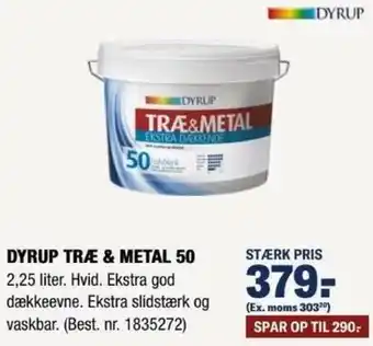 Stark Dyrup Træ & Metal 50 2,25 Liter tilbud