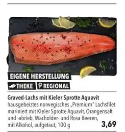 Citti Graved-Lachs mit Kieler Sprotte Aquavit tilbud