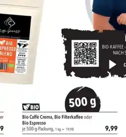 Citti Bio Caffè Crema, Bio Filterkaffee oder Bio Espresso tilbud