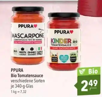 Citti PPURA Bio Tomatensauce verschiedene Sorten tilbud