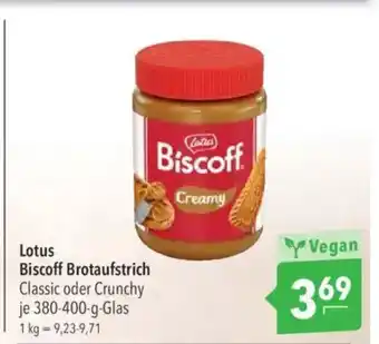 Citti Lotus Biscoff Brotaufstrich Classic oder Crunchy tilbud