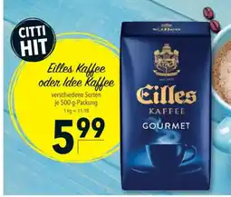 Citti Eilles Kaffee oder Idee Kaffee tilbud