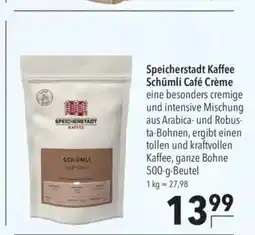 Citti Speicherstadt Kaffee Schümli Café Crèmee tilbud