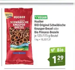 Citti YVEGAN Huober BIO Original Schwäbische Knusper-Brezel oder tilbud