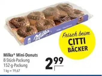 Citti Milka Mini-Donuts tilbud