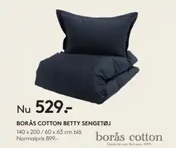 SENG BORÅS COTTON BETTY SENGETØJ tilbud