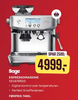 Skousen ESPRESSOMASKINE tilbud