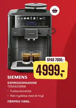 Skousen ESPRESSOMASKINE tilbud