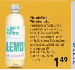 Citti Vitamin Well Vitamindrinks tilbud