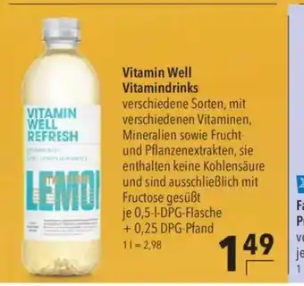 Citti Vitamin Well Vitamindrinks tilbud