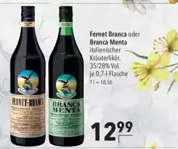 Citti Fernet Branca oder Branca Menta tilbud