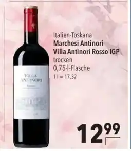 Citti Italien-Toskana Marchesi Antinori Villa Antinori Rosso IGP tilbud