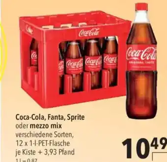 Citti Coca-Cola, Fanta, Sprite oder mezzo mix tilbud