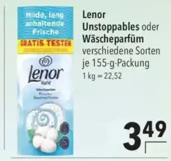 Citti Lenor Unstoppables oder Wäscheparfüm tilbud