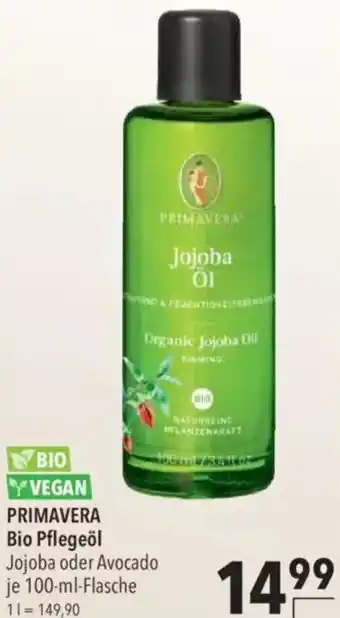 Citti YVEGAN PRIMAVERA Bio Pflegeöl J tilbud