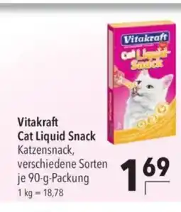 Citti Vitakraft Cat Liquid Snack Katzensnack, tilbud