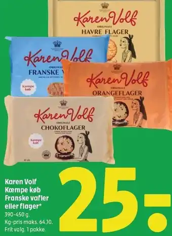 Coop 365 Karen Volf Kæmpe køb Franske vafler eller flager tilbud