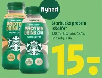 Coop 365 Starbucks protein iskaffe tilbud