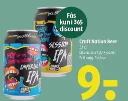 Coop 365 Craft Nation Beer tilbud