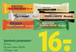 Coop 365 Barebells proteinbar tilbud