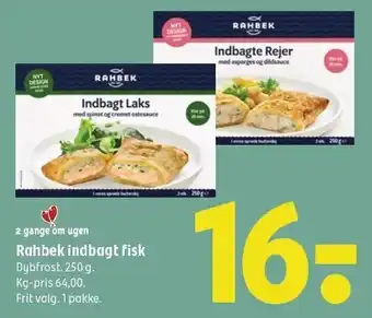 Coop 365 Rahbek indbagt fisk tilbud