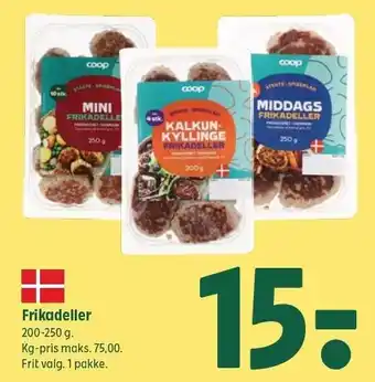 Coop 365 Frikadeller tilbud