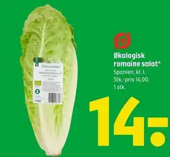 Coop 365 Økologisk romaine salat tilbud