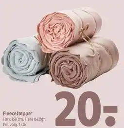 Fleecetæppe