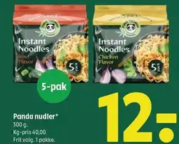 Coop 365 Panda nudler tilbud