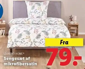 Lidl Sengesæt af mikrofibersatin tilbud