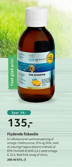 Helsam Flydende fiskeolie tilbud