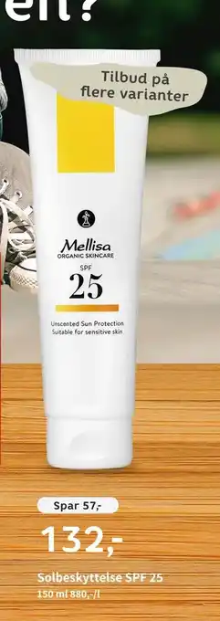 Helsam Solbeskyttelse SPF 25 tilbud