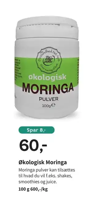 Økologisk Moringa
