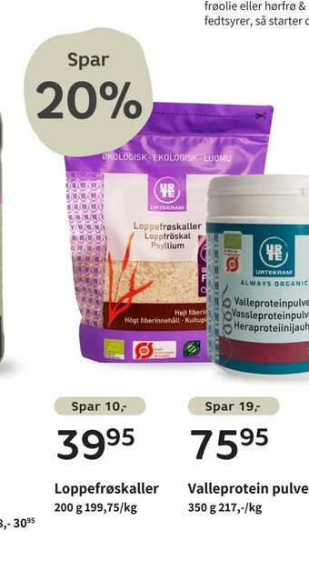 Helsam Loppefrøskaller tilbud