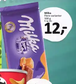 Normal Milka Flere varianter tilbud