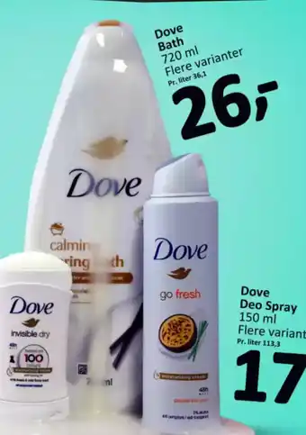 Normal Dove Bath tilbud