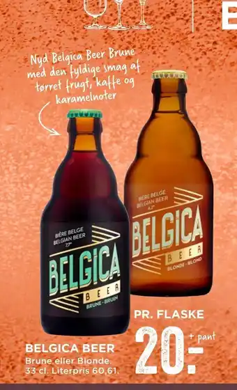 MENY Belgica beer tilbud