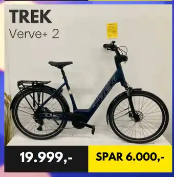 Design Cykler Trek Verve+ 2 tilbud