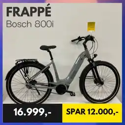 Design Cykler FRAPPÉ tilbud