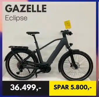 Design Cykler Gazelle Eclipse tilbud