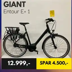 Design Cykler GIANT Entour E+ 1 tilbud