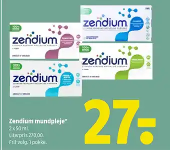 Coop 365 Zendium mundpleje tilbud