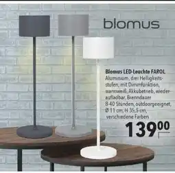 Citti Blomus LED-Leuchte FAROL tilbud