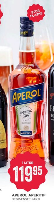 MENY Aperol aperitif tilbud