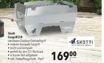 Citti Skotti Gasgrill 2.0 tilbud