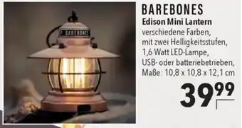 Citti BAREBONES Edison Mini Lantern tilbud