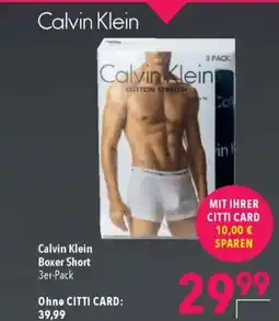 Citti Calvin Klein Boxer Short 3er-Pack tilbud